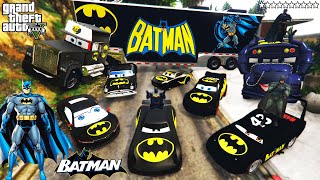 GTA 5 ✪ Stealing BATMAN MCQUEEN SUPERCARS with Franklin ✪ (Real Life Cars #68)