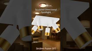 Video - PUZON SPT GU10 4D white / gold