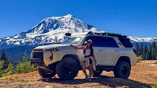 Exploring Incredible Camp Spots in the PNW! Mt. Rainier | Mt. Adams