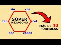 No memorices calcula identidades trigonomtricas con el hexgono mgico