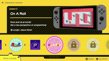Game Builder Garage (Nintendo Switch) - 03 - Lesson 2: On a Roll (Howto)