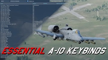 Essential DCS A-10C II Keybinds — Combat Ready HOTAS Setup