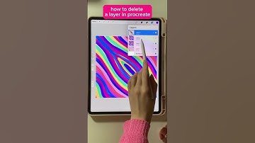 How To Delete A Layer In Procreate 🎶