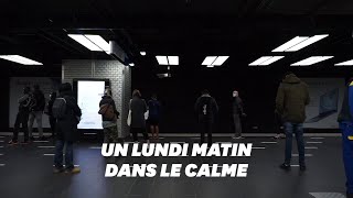 À Châtelet au matin du 11 mai: les gens 