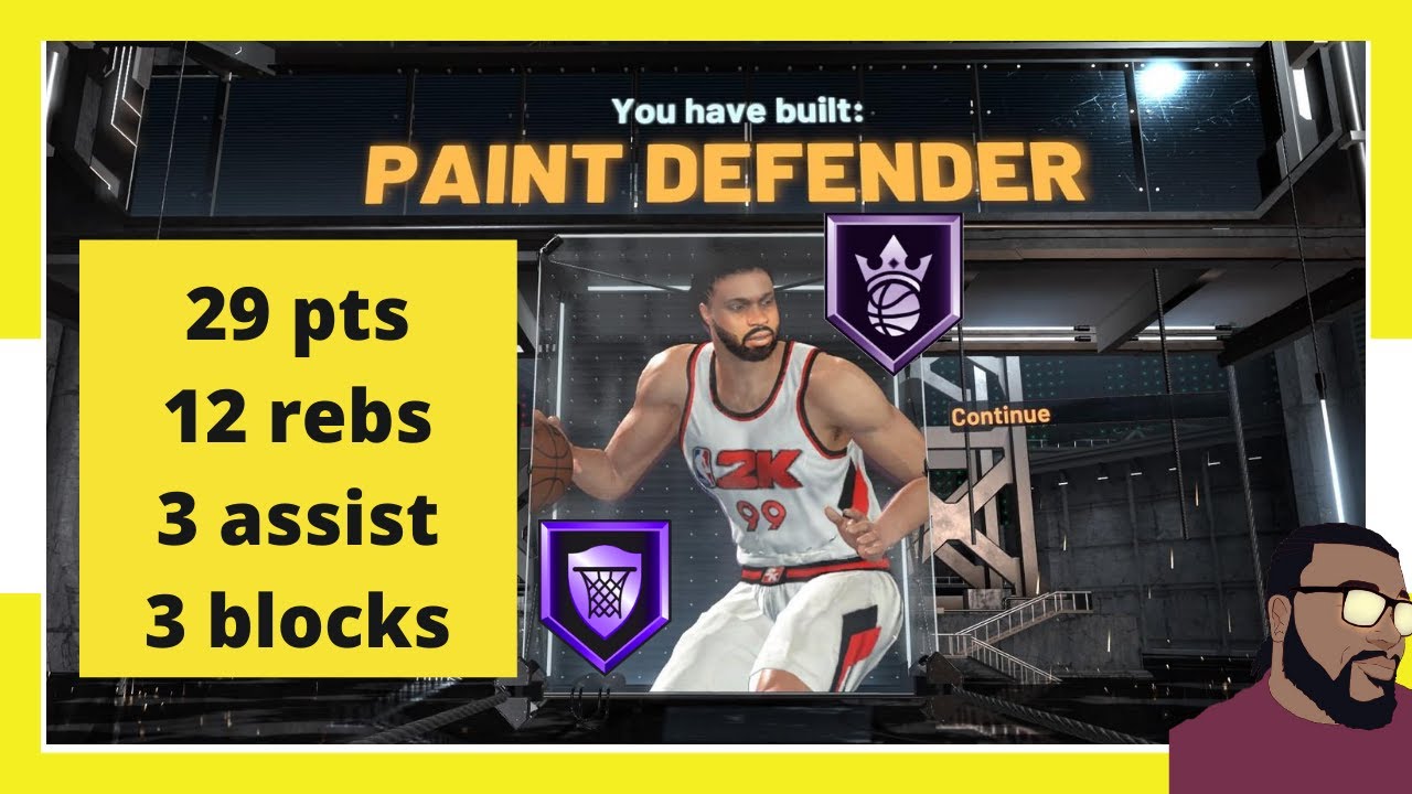 NBA 2K21 MY PLAYER CENTER PAINT DEFENDER YouTube