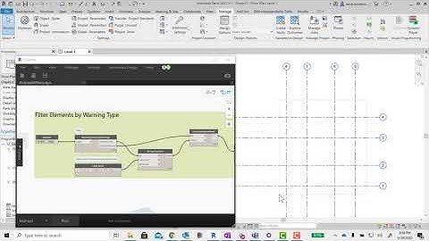 Fix "Grids Slightly off Axis" Warning in Revit using Dynamo