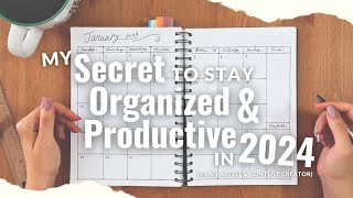 Planning for 2024 | How to Create an Effective Minimalist Bullet Journal