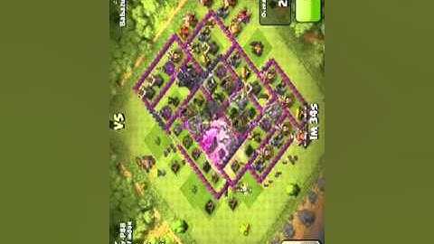 Clash of clans raid (with a screen recording app)