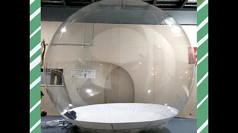 Human Transparent Giant Christmas Inflatable Snow Globe