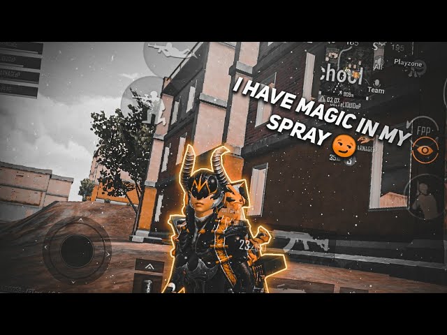 I Have A Magic In My Spray 😏 | Indian Player | BGMI | Oni Lucifer |