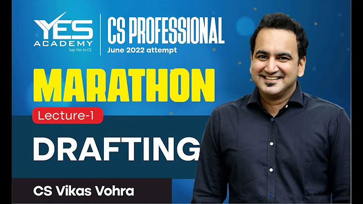 Drafting MARATHON for June 2022 | CS Professional ...