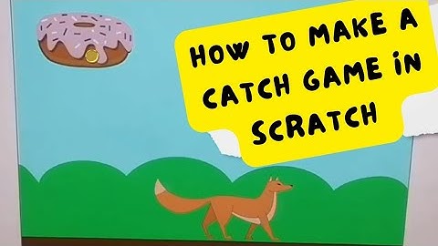 How to Make a Catch Game🎮 in Scratch |Scratch Catch Game | Tutorial #scratch #games #trending #play