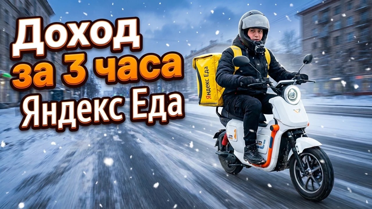 Яндекс Еда доход в Курске | Курьерский движ