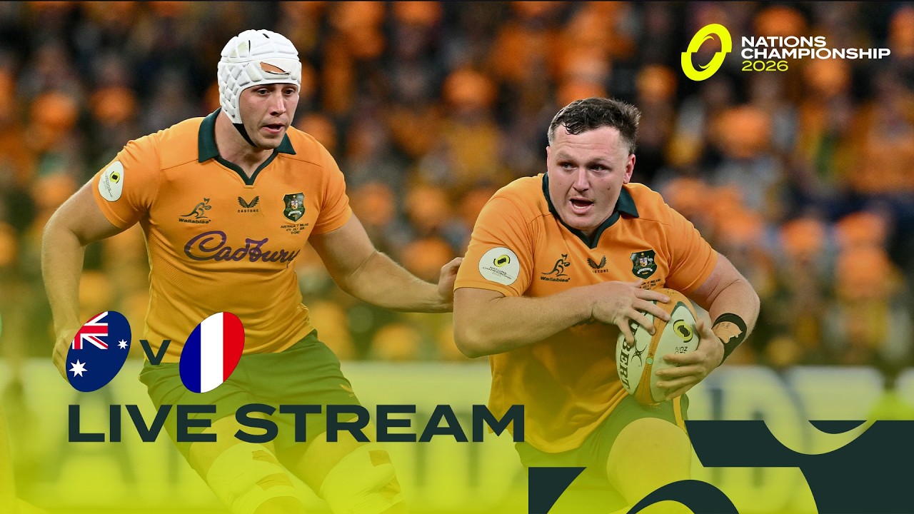Australia v France | Nations Championship Live Match