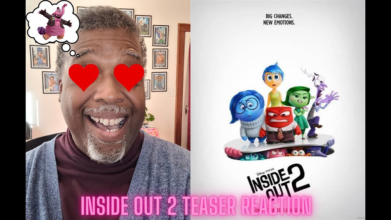 INSIDE OUT 2 Teaser Trailer Reaction - YouTube