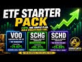The ETF Starter Pack! Lock In! #ETF #VOO #SCHG #SCHD #STOCKS