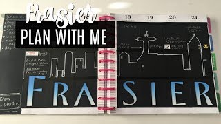 PLAN WITH ME | FRASIER TV THEME | JAN 2018