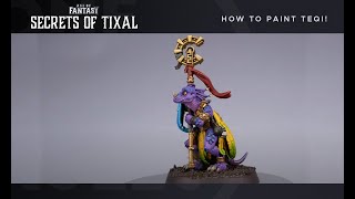 How To Paint Teqi  - Secrets of Tixal