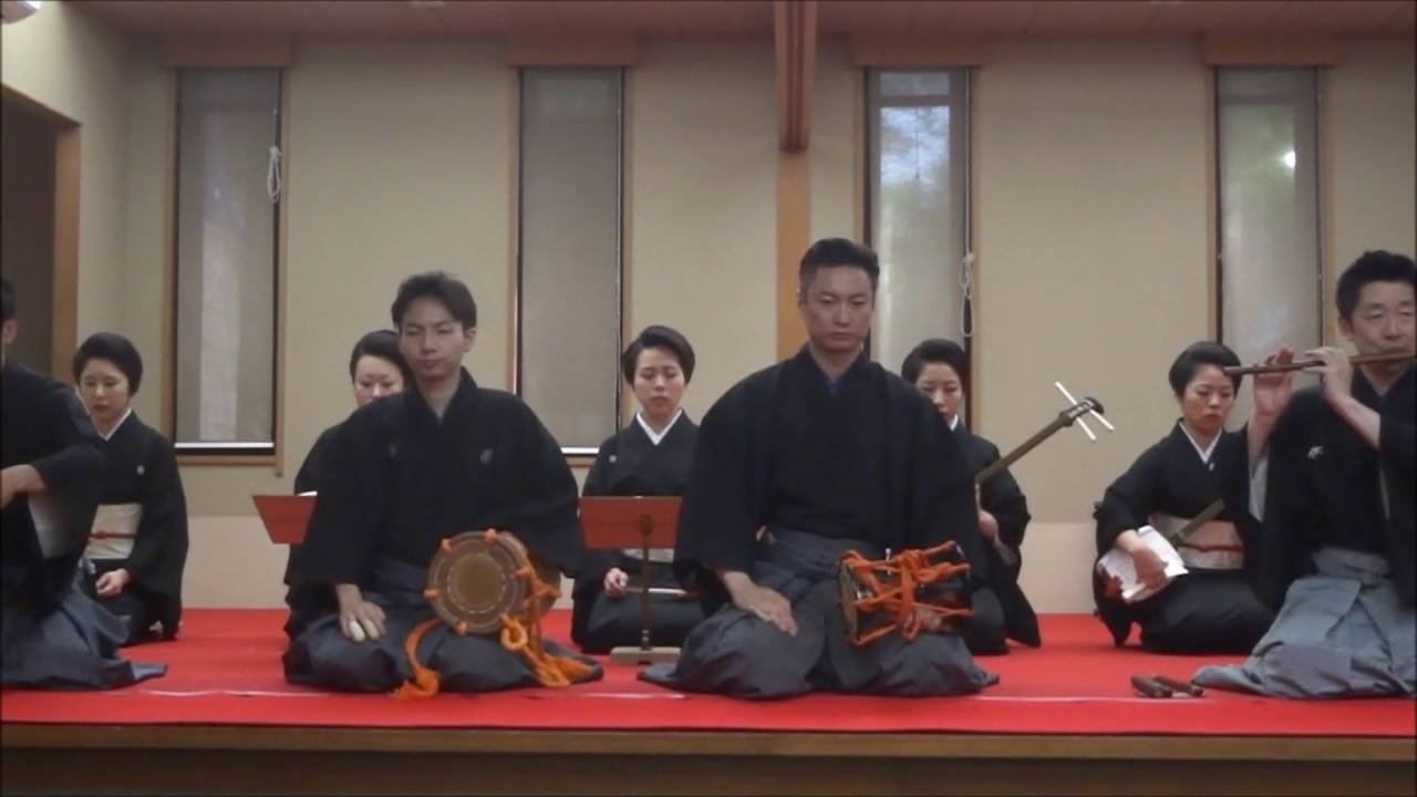 長唄 越後獅子 Echigojishi - YouTube