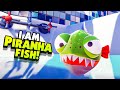 CHOMPING My Way Through The CITY As PIRANHA FISH! - New I AM FISH Gameplay