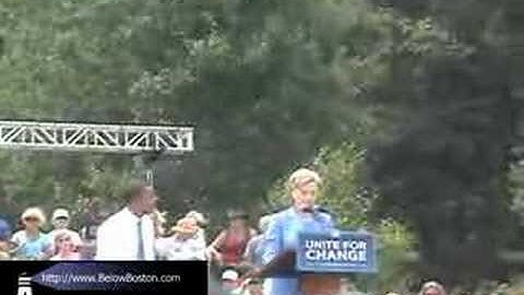 Hillary Clinton in Unity New Hampshire 2008