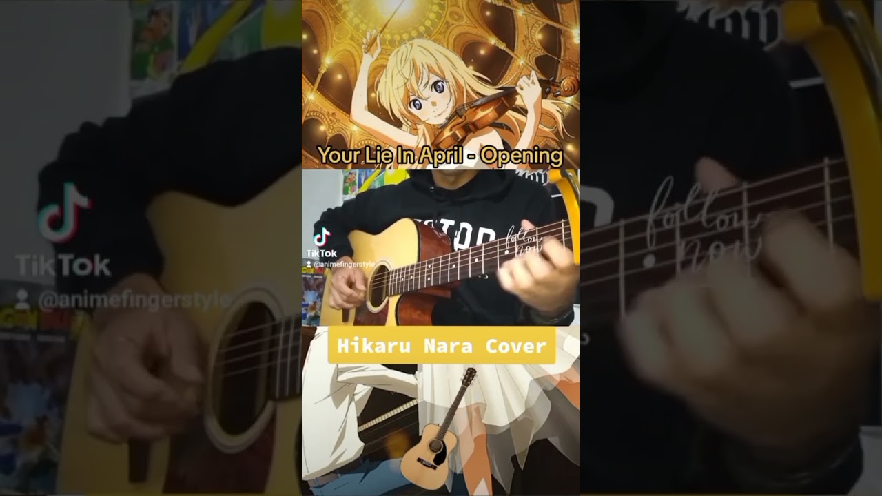 Anime Guitar Tabs: Tabs for Hikaru Nara ~ Your Lie In April (Shigatsu wa  kimi no uso) OP 1