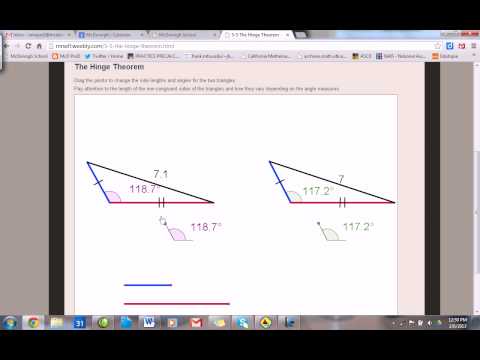 HingeTheorem