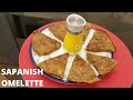Desi style spanish omelette  how to make quick best breakfast recipe  by kitchen with sarah