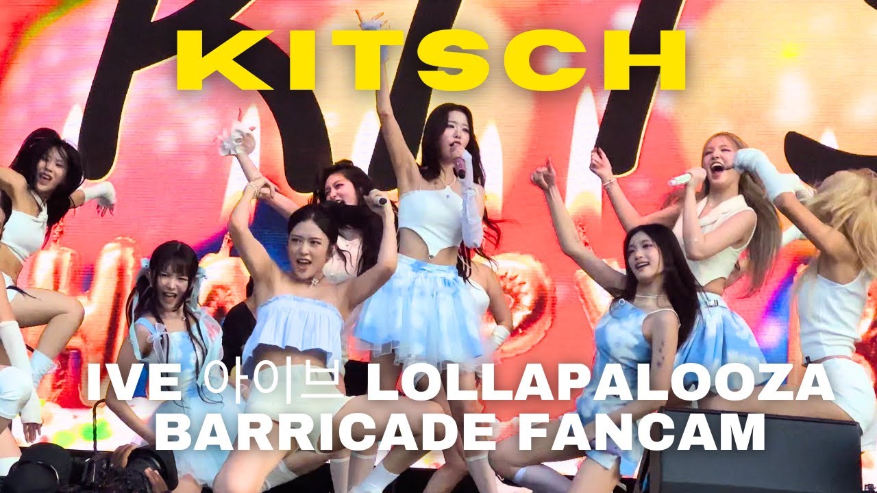 [4K] IVE - Kitsch (Live Band Ver.) | Fancam 아이브 직캠 | 240803 ...