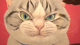美術鑑賞　「蛾の目」で「猫の目」もばっちり
