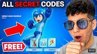 All SECRET CODES in Fortnite Season 4! (Free Rewards)