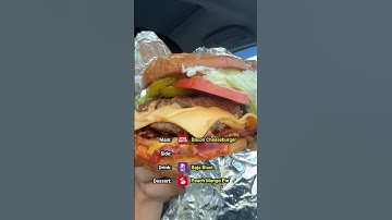Build the Ultimate BLIND Fast Food Combo