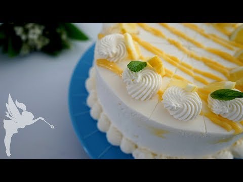 Video: Zitronen-Hüttenkäse-Torte
