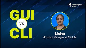 Command Line vs Graphical User Interface (GUI vs CLI) ⚔️ | Git & GitHub Tutorial | KNowledgeHut