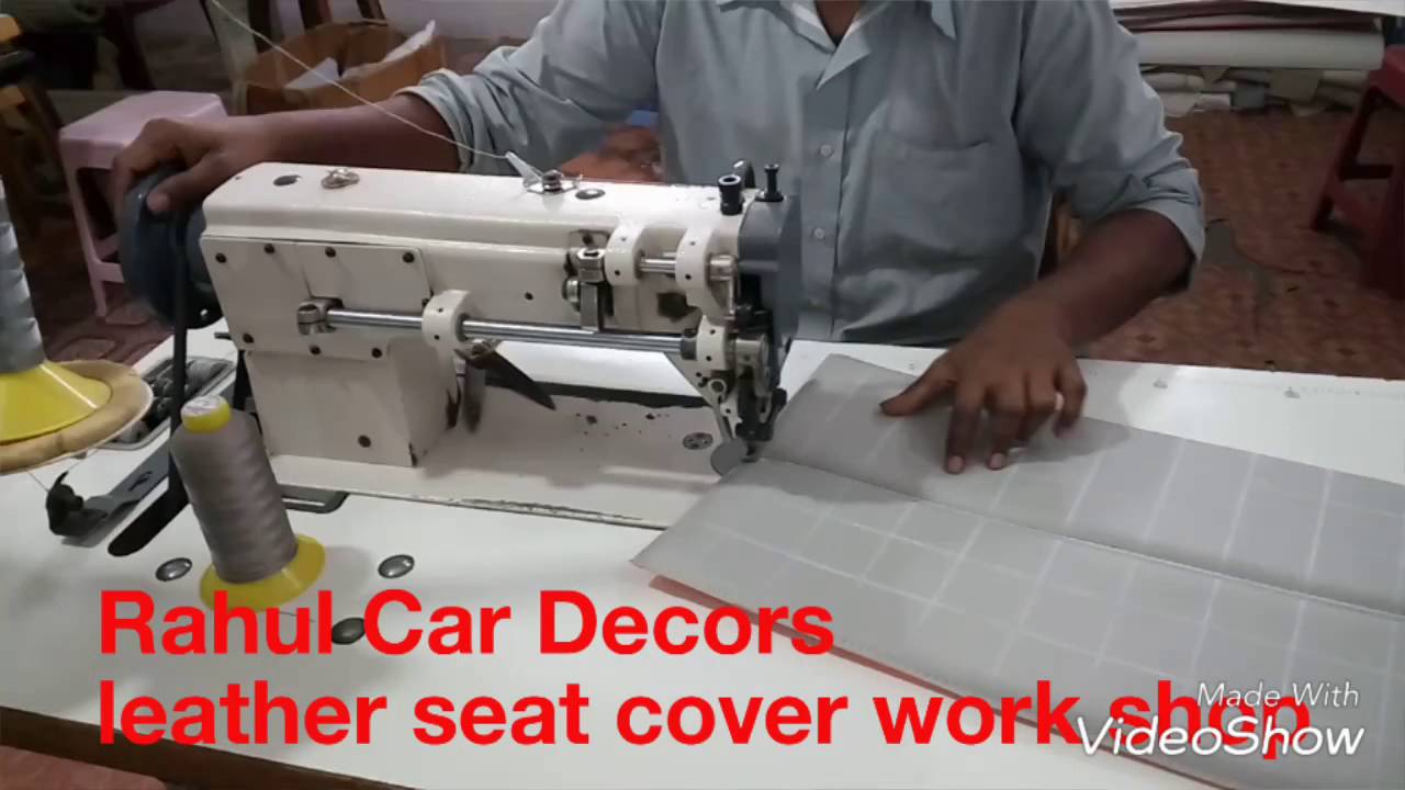 Car Leather Seat Cover YouTube