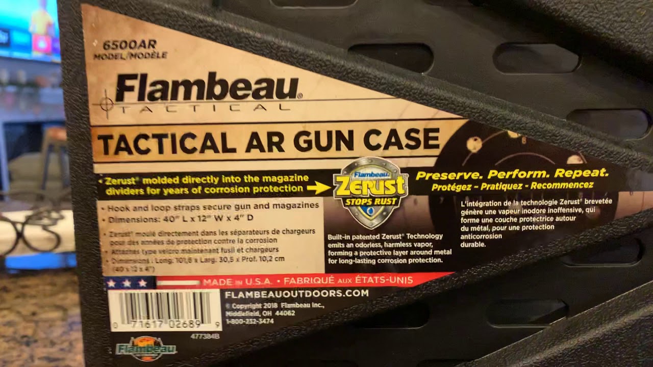 Flambeau Tactical AR Gun Case Review - YouTube