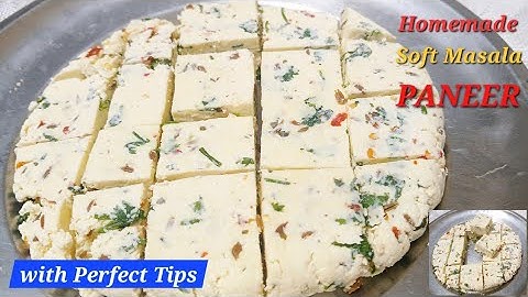 வெறும் 100ரூ 1|2 கிலோ உதிராத மசாலா Soft பன்னீர் வீட்ல செய்ங்க |How to Make  Paneer at Home |Paneer