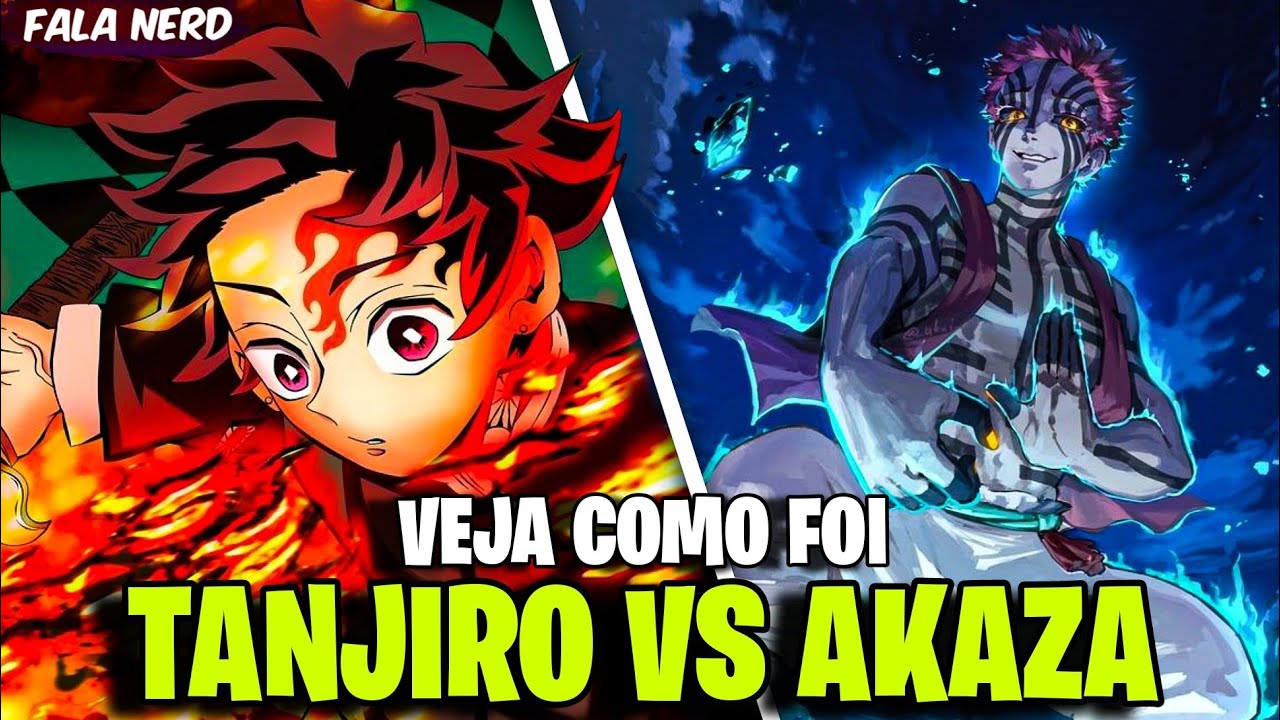 Rengoku vs Akaza, (Dublado), LUTA COMPLETA