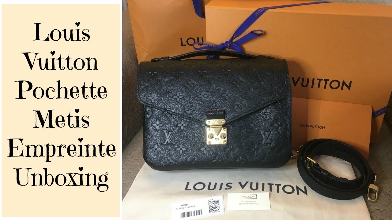 LOUIS VUITTON POCHETTE METIS UNBOXING + REVIEW