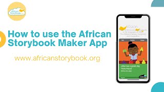 How to Use the African Storybook Maker App - A Publisher in Your Pocket! screenshot 2