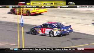 2011 R#33 Martinsville 08 Bobby Labonte spin