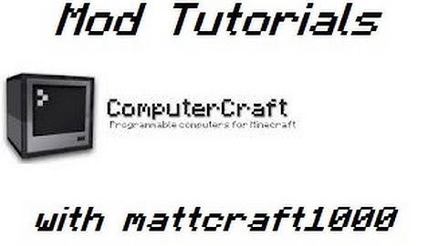 ComputerCraft Tutorial: How to make a password door lock.
