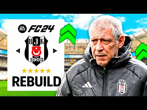 FERNANDO SANTOS VE YENİ PORTEKİZ ÇETESİ - BEŞİKTAŞ REBUILD - FC 24 KARİYER MODU