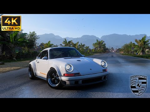 This Porsche Singer GT Drive Will Satisfy You! | FH5 Cinematic Cruise ...