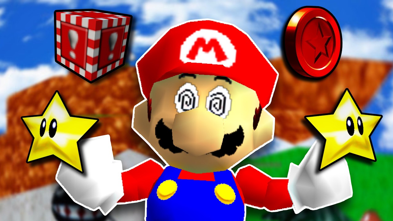 MARIO 64 pero las ESTRELLAS y OBJETOS están RANDOMIZADOS