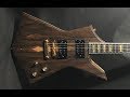 Handmade Electric Guitar Body Build Ziricote/Black Limba (Full Build)