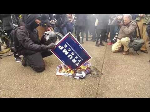 2017 President Trump Inauguration Riots(Protests)