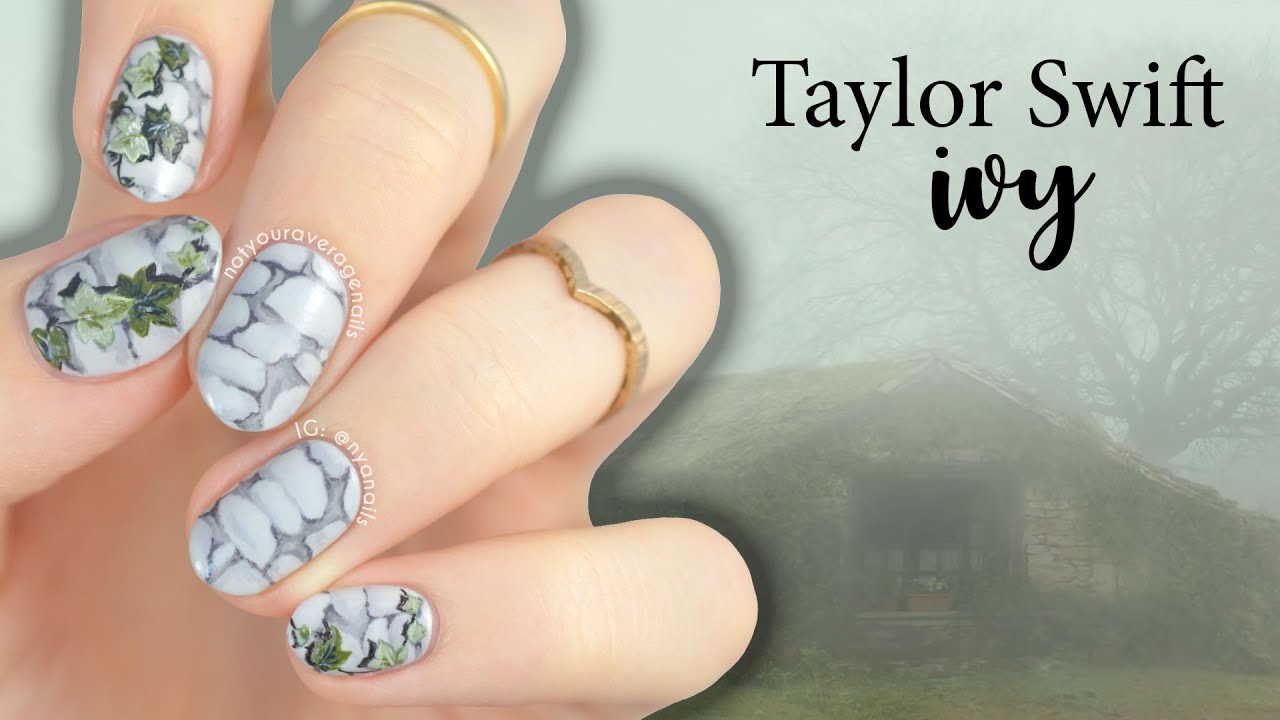 Beautiful Taylor Swift Cartoon Nail Art Sticker Self Adhesive Nails  Decorative Decals DIY Manicure Supplies Press on Nails Tips - AliExpress