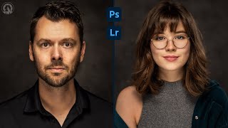 Create INCREDIBLE HEADSHOTS or PORTRAITS - Entire Workflow incl. SET UP, LIGHTROOM & PHOTOSHOP Edits