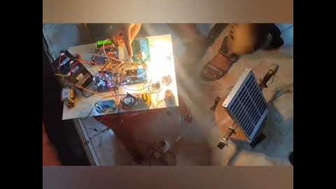 Project on "DIRECT AND INDIRECT SENSING AXIS SOLAR TRACKING AND POWER THEFT CONTROL SYSTEM"